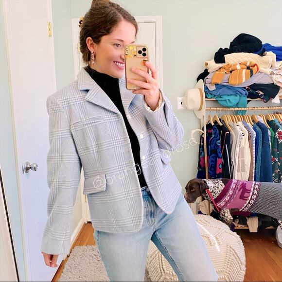 Ganni Jackets & Blazers - Ganni Blue Blazer